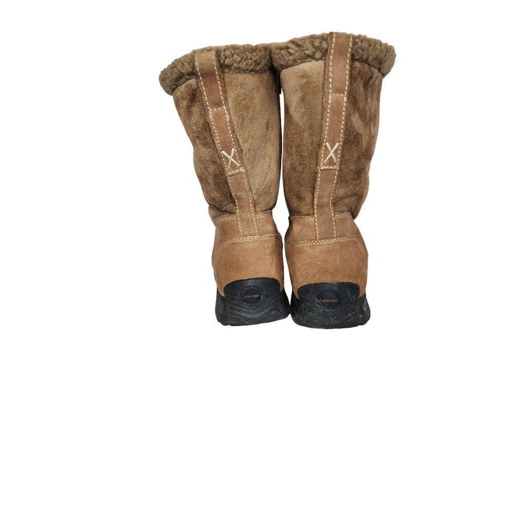 Land's End Above Ankle Chestnut Winter Boots Size 9b View 2